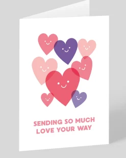 Personalised So Much Love Greeting Card