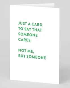 Personalised Someone Cares Greeting Card | Ohh Deer