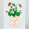 Personalised Strawberry Plant Mother's Day Card | Ohh Deer