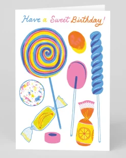 Personalised Sweetest Birthday Candy Greeting Card | Ohh Deer