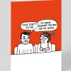 Personalised Talk Dirty To Me Greeting Card | Ohh Deer