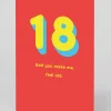 Personalised 18th Birthday Card | Ohh Deer