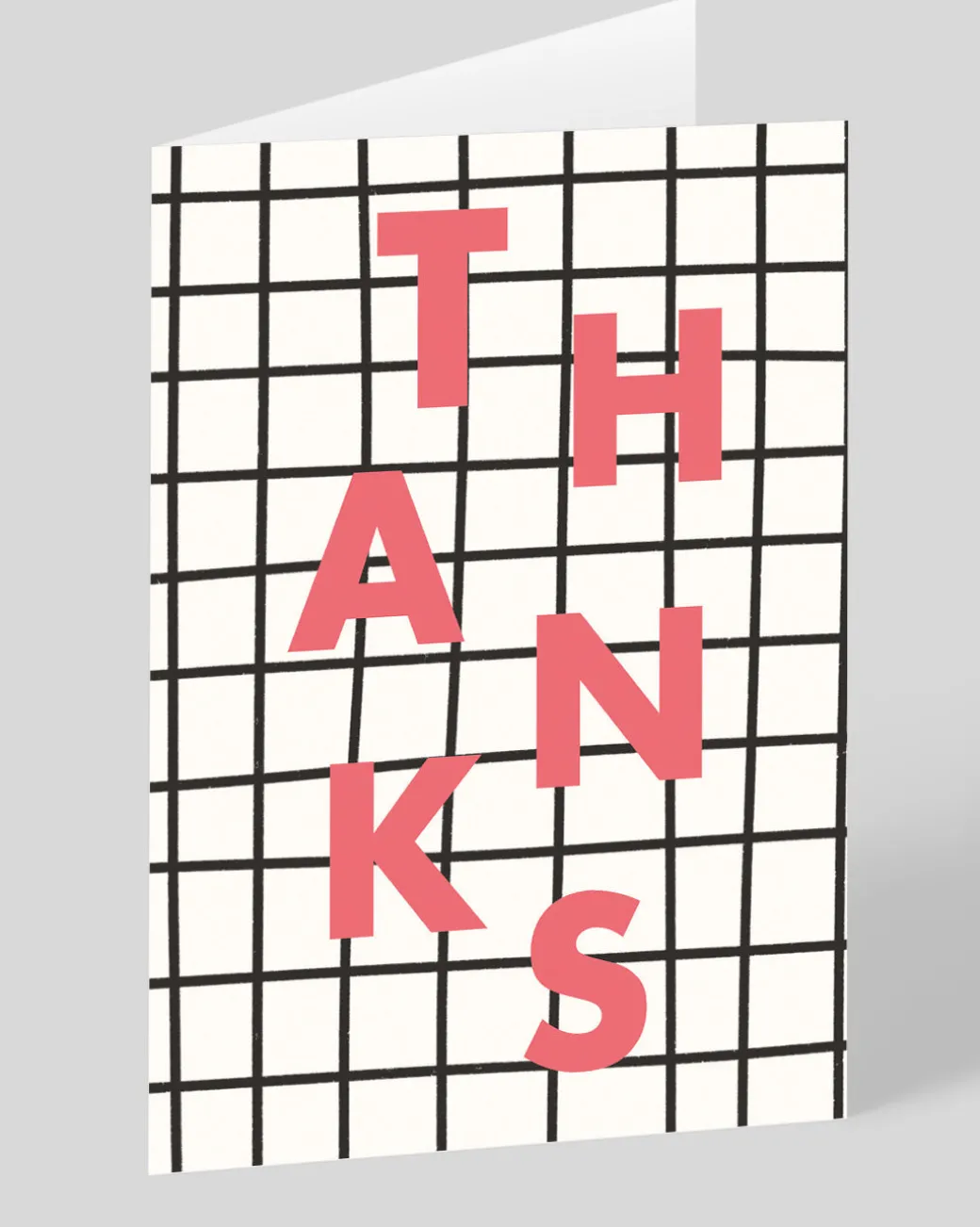 Personalised Thanks Grid Greeting Card | Ohh Deer