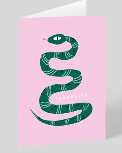 Personalised Thankssss Greeting Card | Ohh Deer