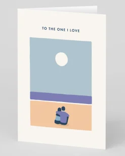 Personalised The One I Love Beach Couple Card | Ohh Deer