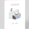 Personalised Thinking of You Tissue Box Greeting Card | Ohh Deer