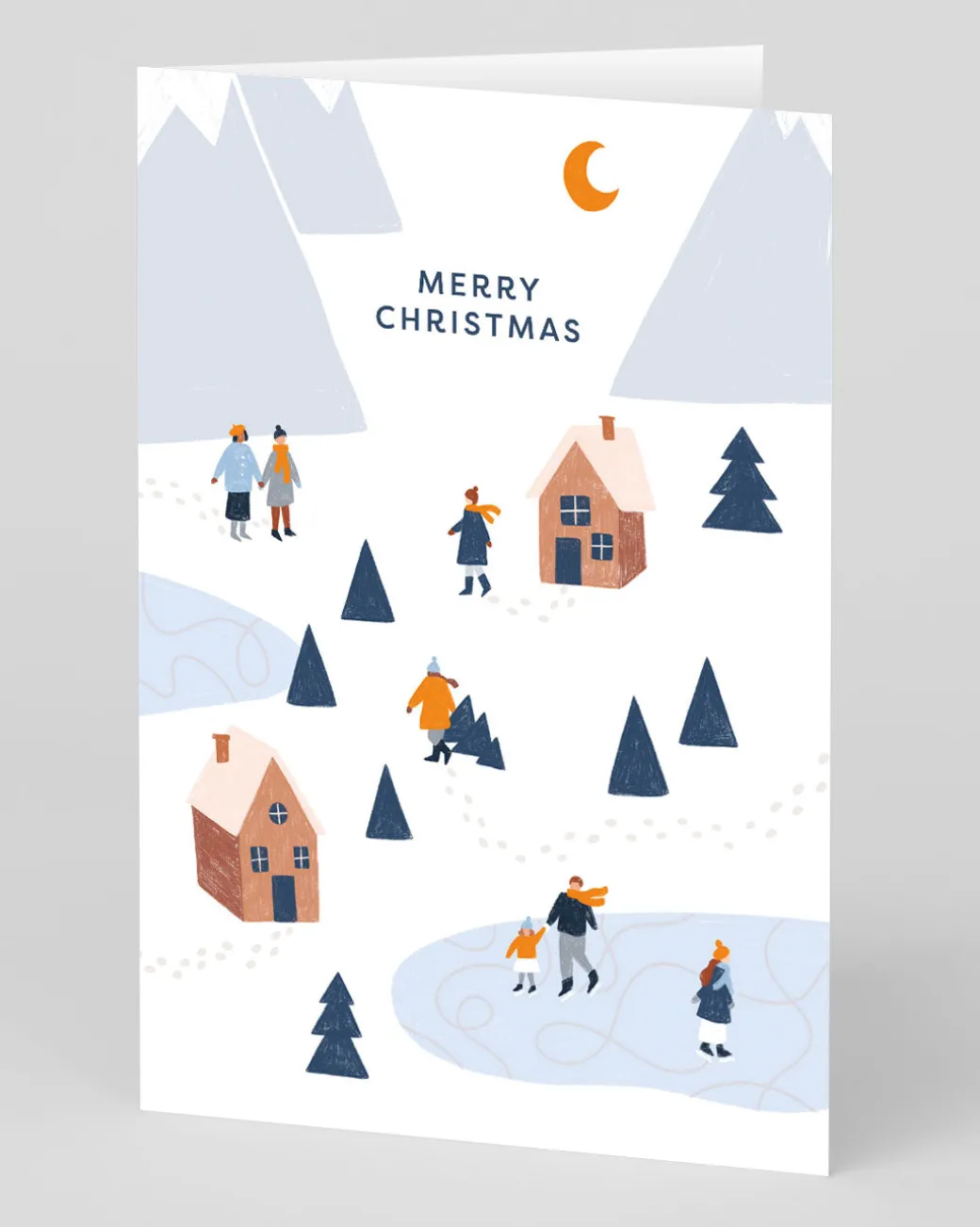 Personalised Tiny Town Christmas Card | Ohh Deer