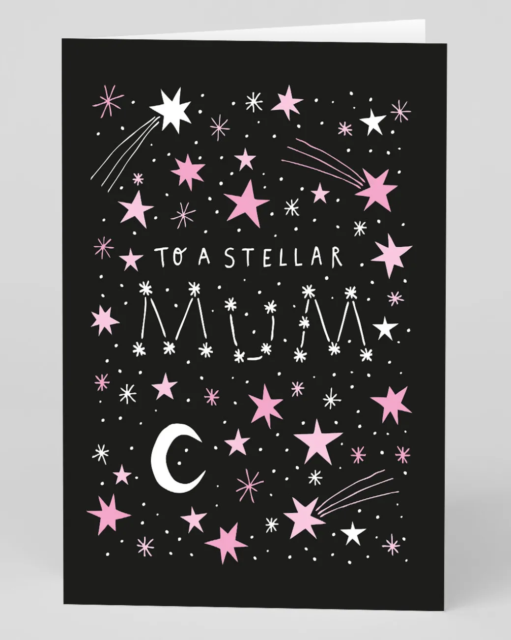 Personalised To A Stellar Mum Stars Greeting Card | Ohh Deer