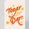 Personalised Today Is Your Day Greeting Card | Ohh Deer