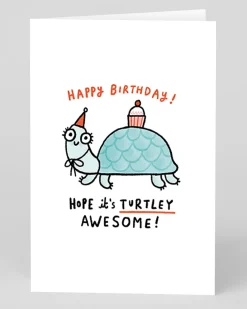 Personalised Turtley Awesome Birthday Card | Ohh Deer
