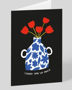 Personalised Vase Thank You Card | Ohh Deer