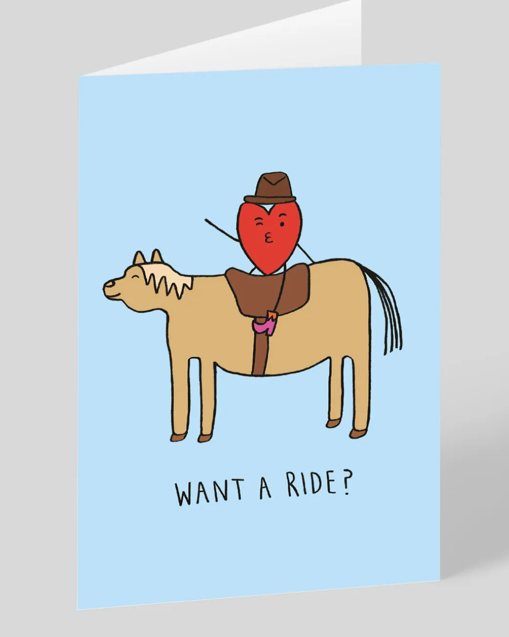 Personalised Want a Ride Card | Ohh Deer