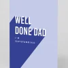 Personalised Well Done Dad Father's Day Card | Ohh Deer