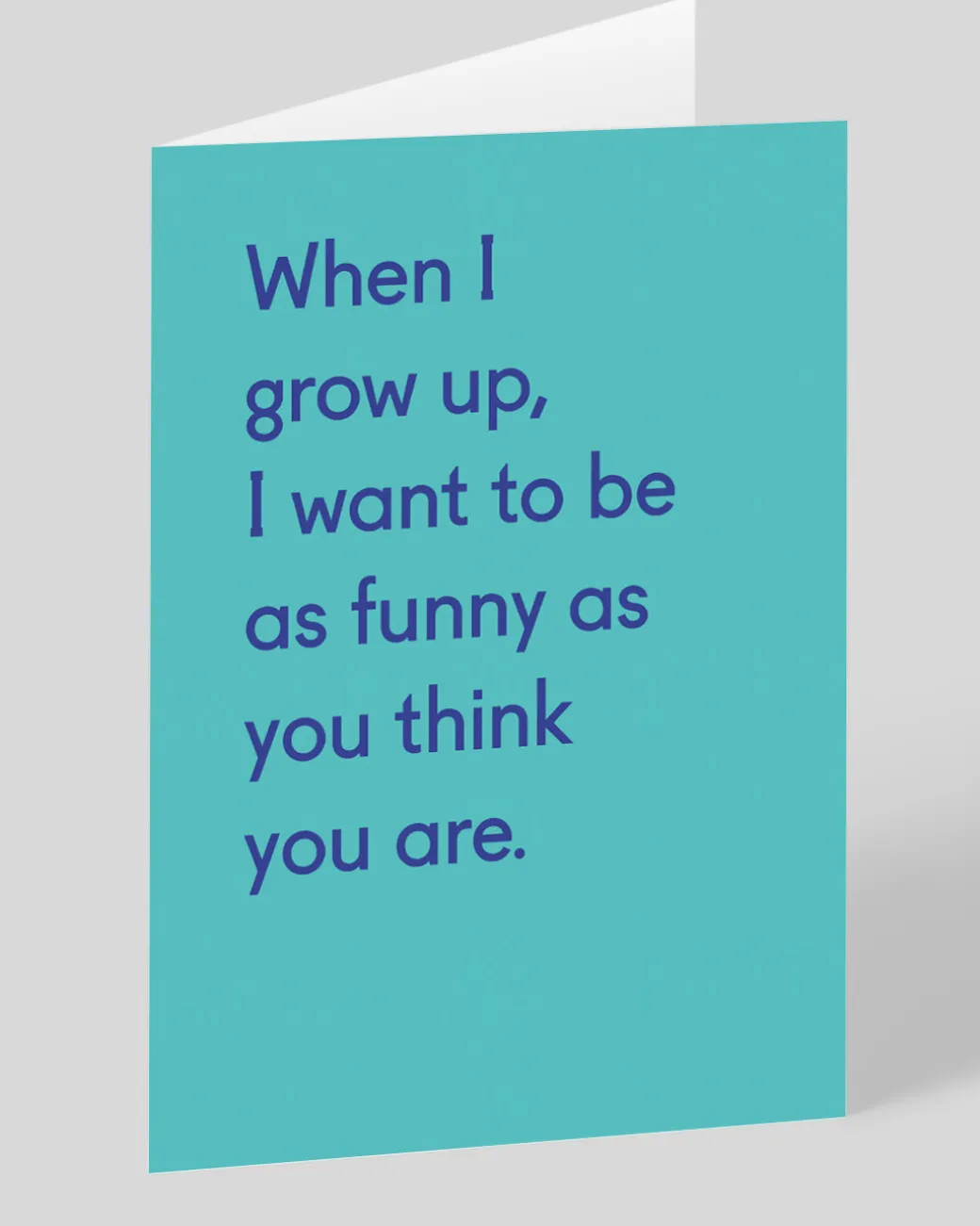 Personalised When I Grow Up Funny Birthday Card | Ohh Deer