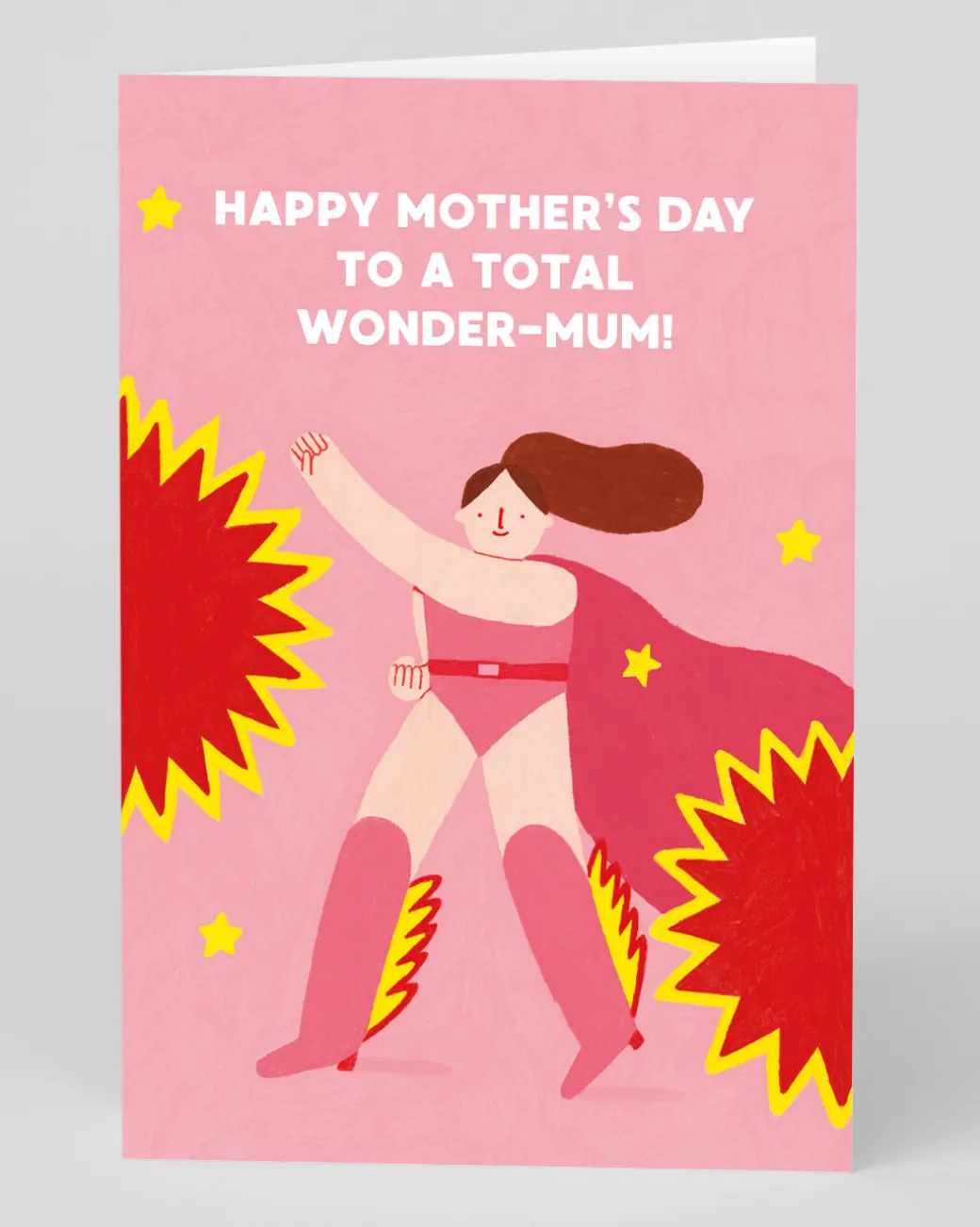 Personalised Wonder Mum Mother's Day Card