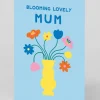 Personalised Wonderful Mum Flowers Greeting Card | Ohh Deer