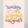 Personalised Woohoo Engagement Card | Ohh Deer