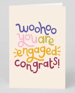 Personalised Woohoo Engagement Card | Ohh Deer