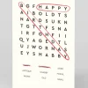 Personalised Word Search Happy Birthday Card | Ohh Deer