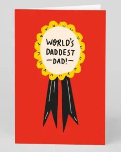 Personalised World's Daddest Dad Greeting Card | Ohh Deer