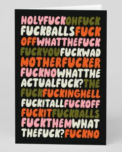 Personalised WTF Greeting Card | Ohh Deer