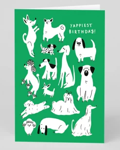 Personalised Yappy Birthday Dogs Card | Ohh Deer