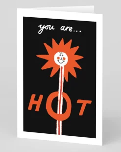 Personalised You Are Hot Greeting Card | Ohh Deer