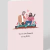 Personalised You Are The Frank To My Bill Greeting Card | Ohh Deer