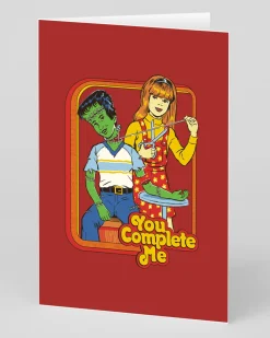 Personalised You Complete Me Greeting Card | Ohh Deer