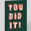 Personalised You Did It! Congratulations Card | Ohh Deer