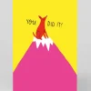 Personalised You Did It Greeting Card | Ohh Deer