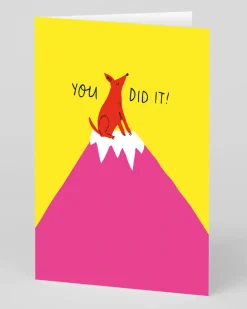 Personalised You Did It Greeting Card | Ohh Deer