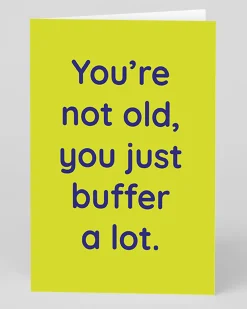 Personalised You Just Buffer Greeting Card | Ohh Deer