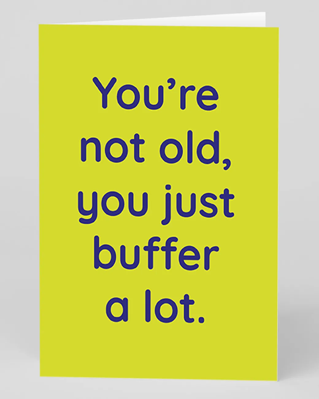 Personalised You Just Buffer Greeting Card | Ohh Deer