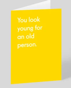 Personalised You Look Young Birthday Card | Ohh Deer