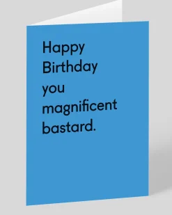 Personalised You Magnificent Bastard Birthday Card | Ohh Deer