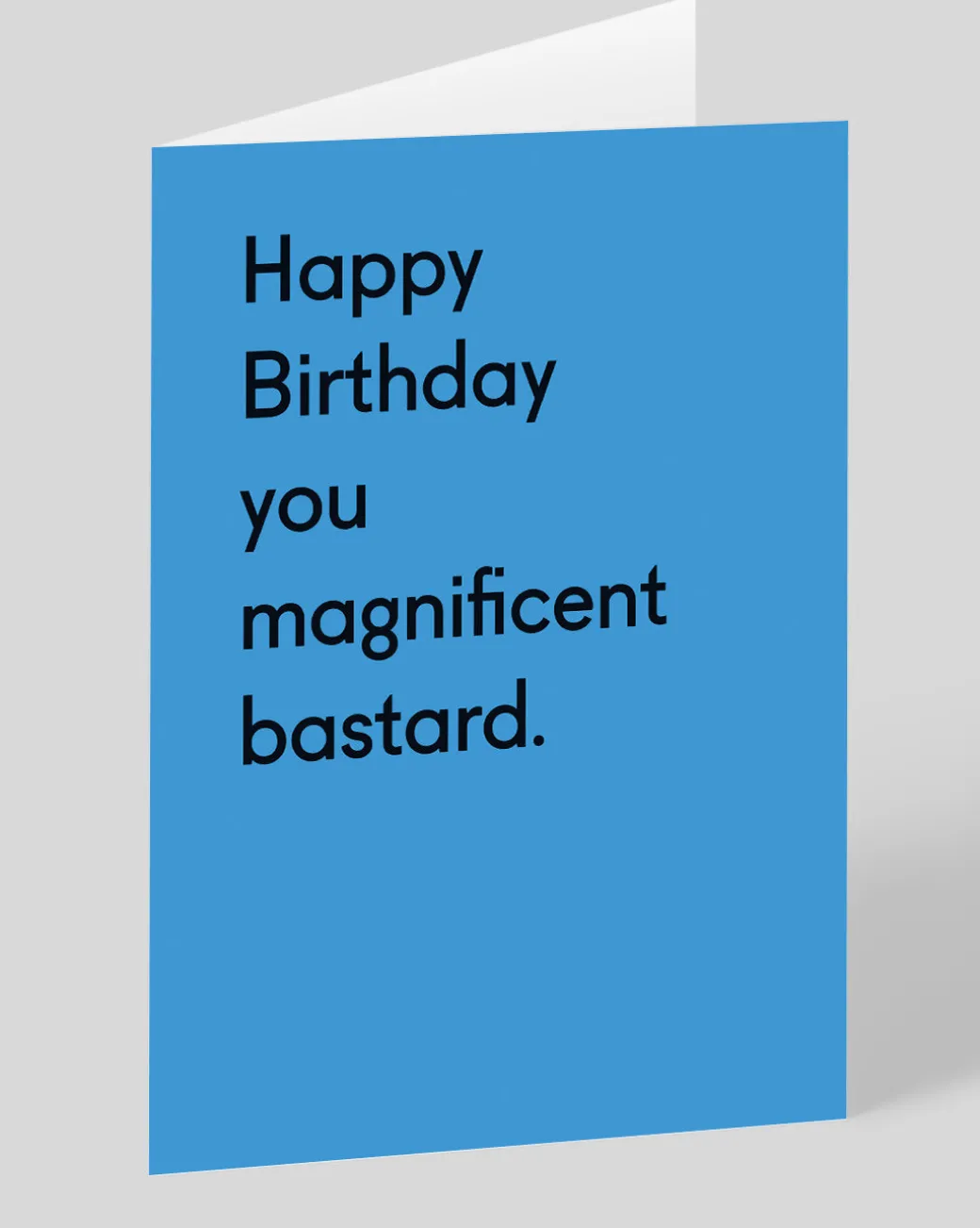 Personalised You Magnificent Bastard Birthday Card | Ohh Deer