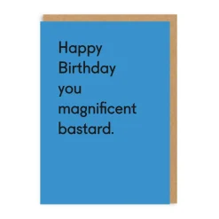 Personalised You Magnificent Bastard Birthday Card | Ohh Deer