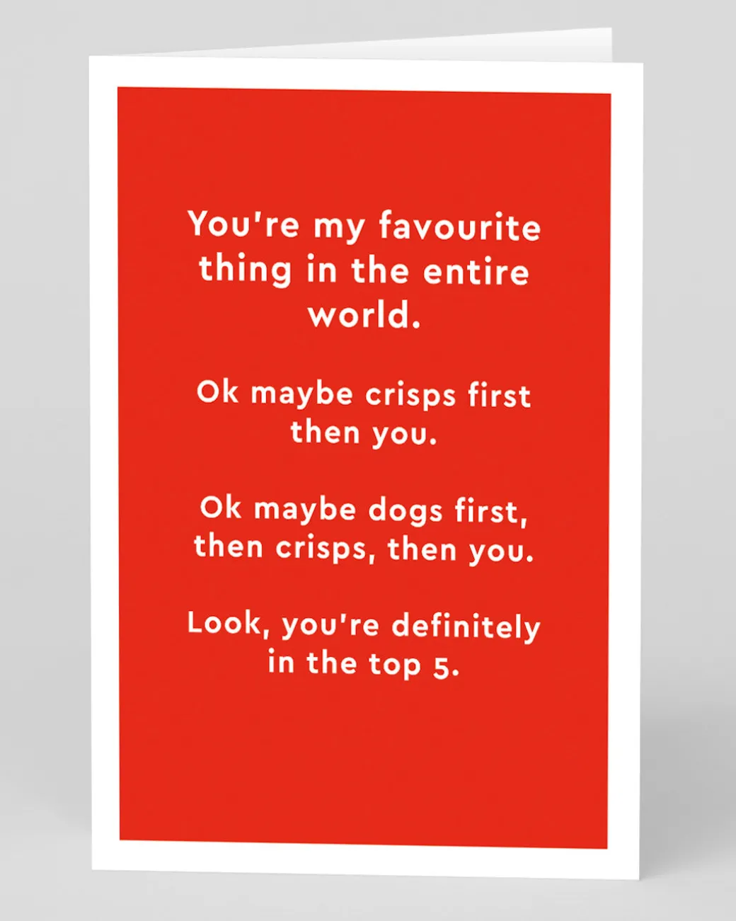Personalised You're My Favourite Thing Greeting Card | Ohh Deer
