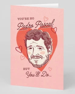 Personalised You're No Pedro Pascal Greeting Card | Ohh Deer