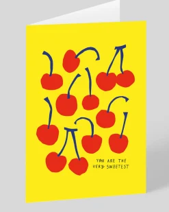 Personalised You're The Sweetest Cherries Greeting Card | Ohh Deer