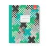 Playful Geometrics Green Crosses Premium Exercise Book