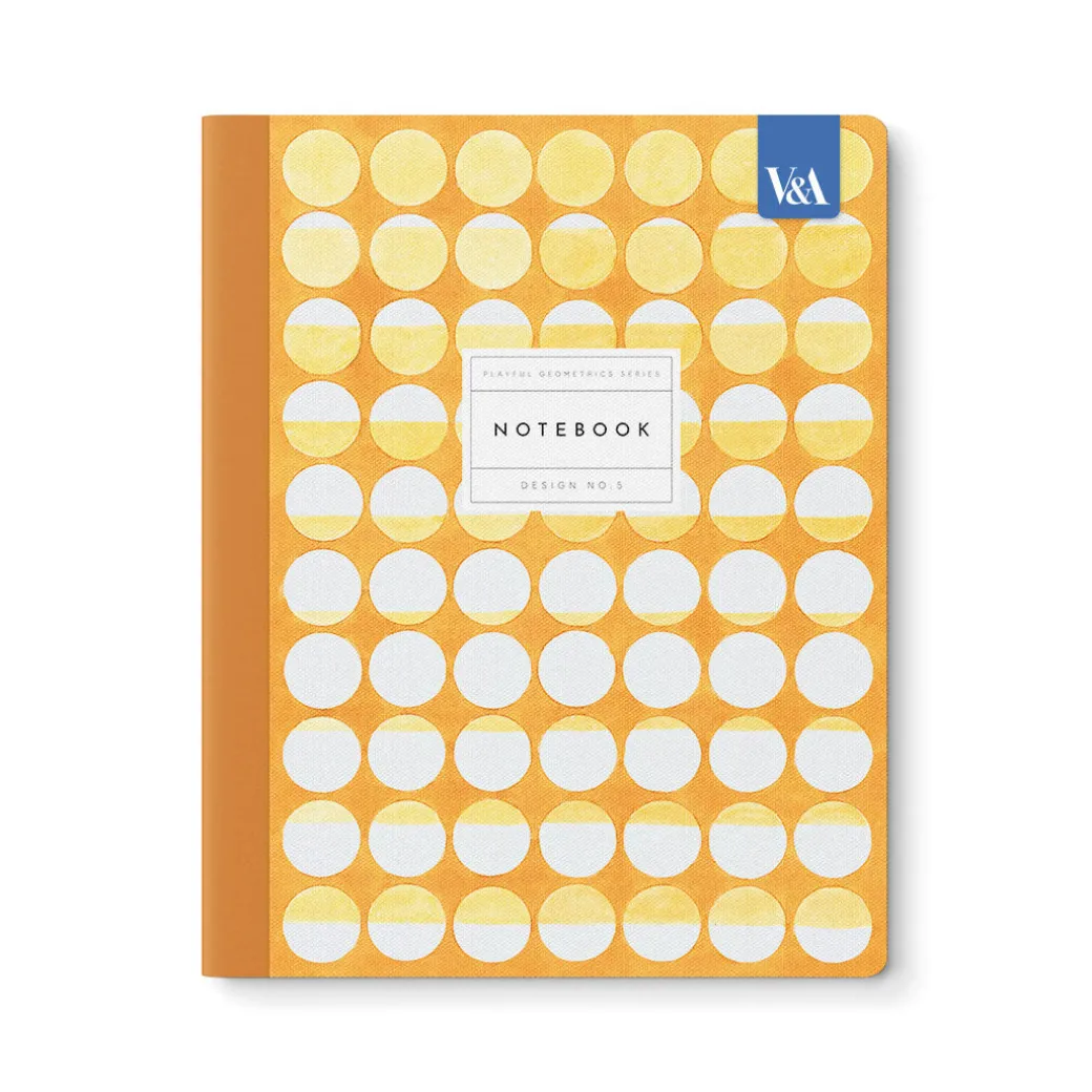 Playful Geometrics Yellow Eclipse Premium Exercise Book
