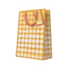 Playful Geometrics Yellow Eclipse Large Gift Bag
