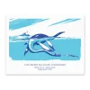 Plesiosaurus Riso Print (8x6)