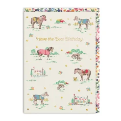 Ponies Best Birthday Card