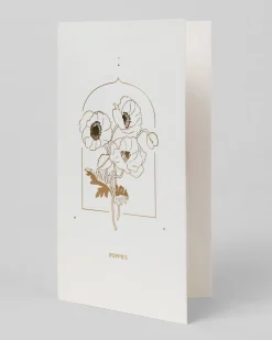 Poppies 3D Pop Up Greeting Card | Ohh Deer