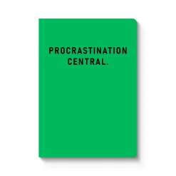 Procrastination Central Notebook | Ohh Deer