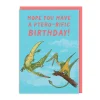 Ptereodactyl Birthday Card