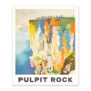 Pulpit Rock Riso Print (12x10)